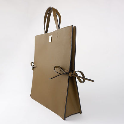 Giada Braune Lederhandtasche