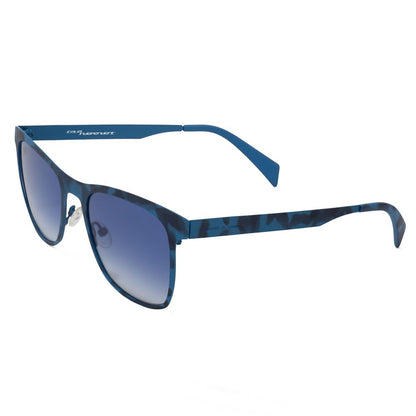 Blaue Sonnenbrille aus Metall von Italia Independent