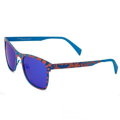Blaue Sonnenbrille aus Metall von Italia Independent