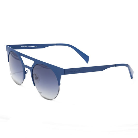 Blaue Sonnenbrille aus Metall von Italia Independent
