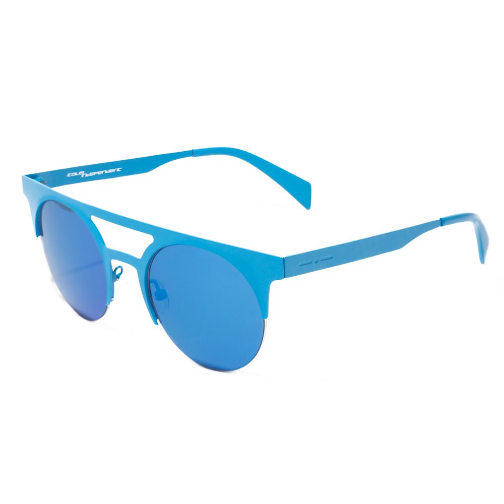 Blaue Sonnenbrille aus Metall von Italia Independent