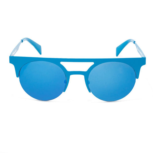 Blaue Sonnenbrille aus Metall von Italia Independent