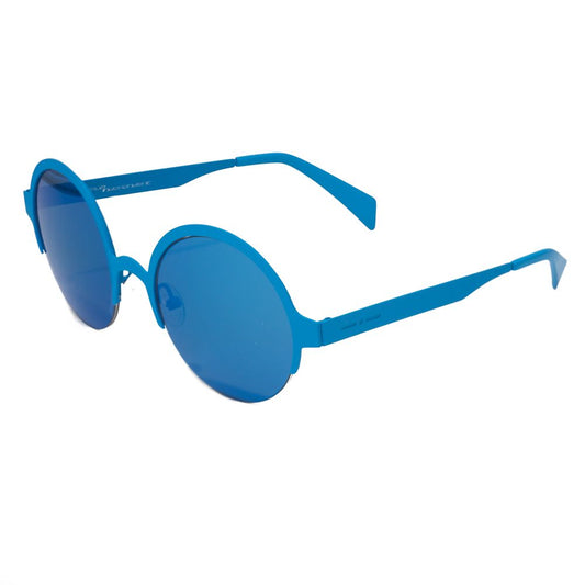 Blaue Sonnenbrille aus Metall von Italia Independent