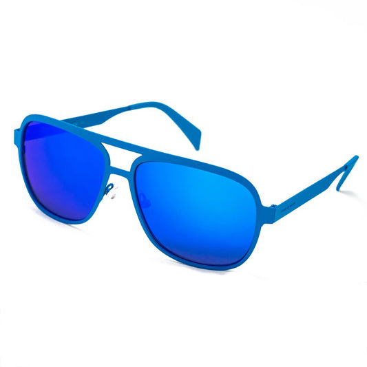 Blaue Sonnenbrille aus Metall von Italia Independent