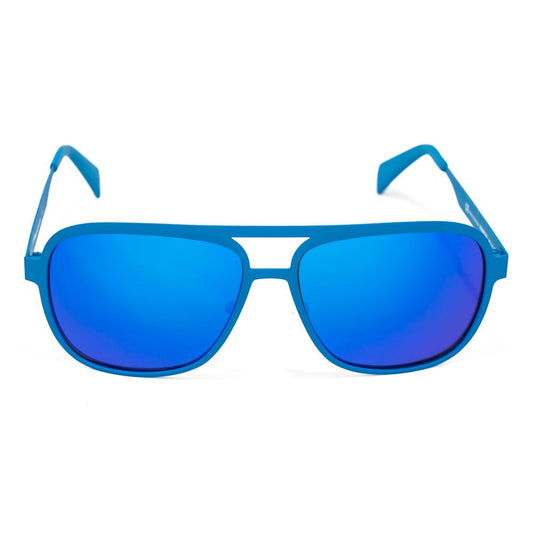 Blaue Sonnenbrille aus Metall von Italia Independent