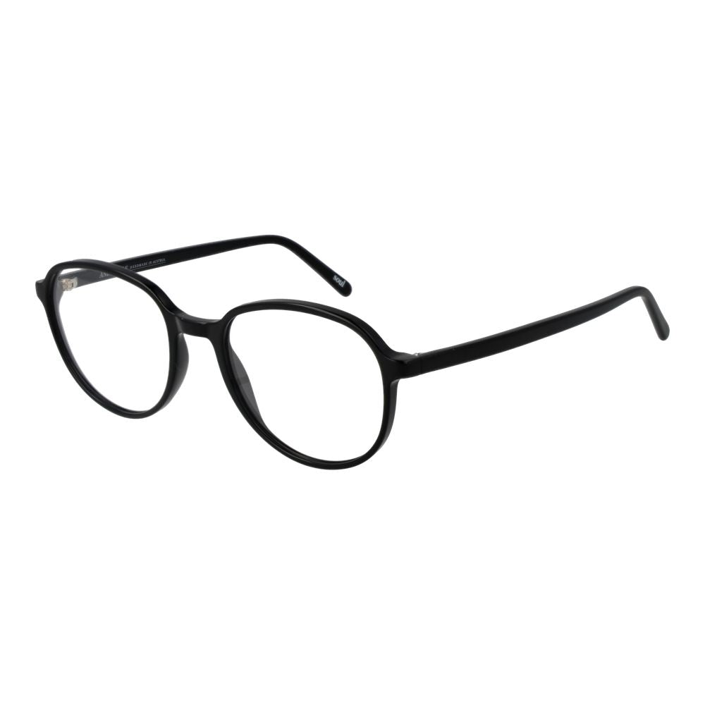 Andy Wolf Schwarze Acetat-Brille (Gestell)