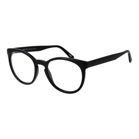 Andy Wolf Schwarze Acetat-Brille (Gestell)