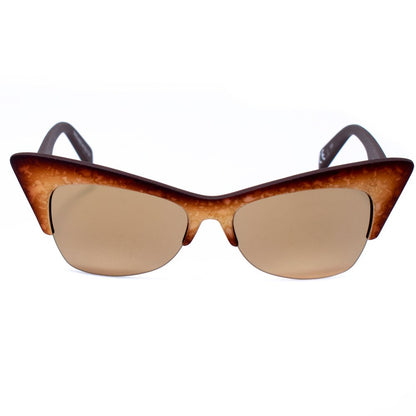 Italia Independent Brown Acetate Sunglasses