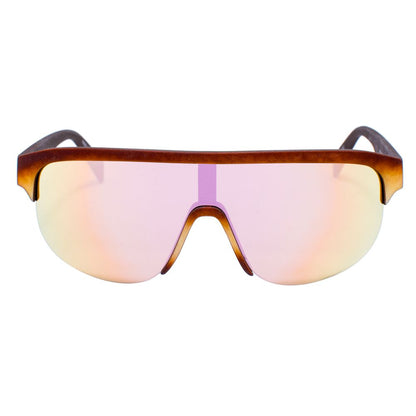 Italia Independent Brown Acetate Sunglasses