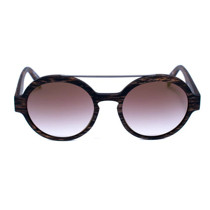 Italia Independent Brown Acetate Sunglasses