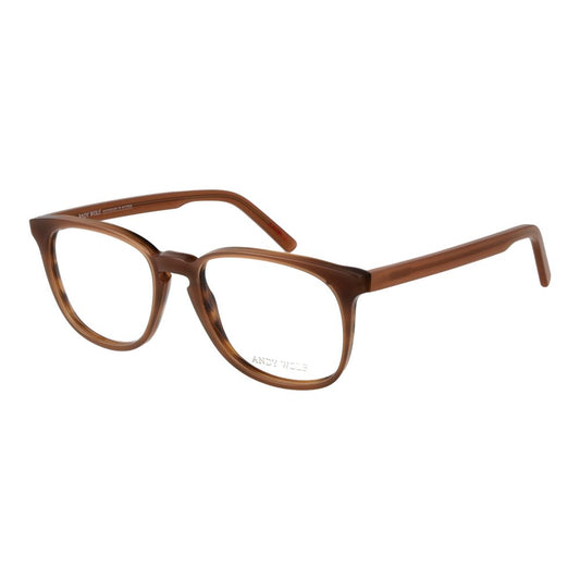 Andy Wolf Braune Unisex-Brillenfassung