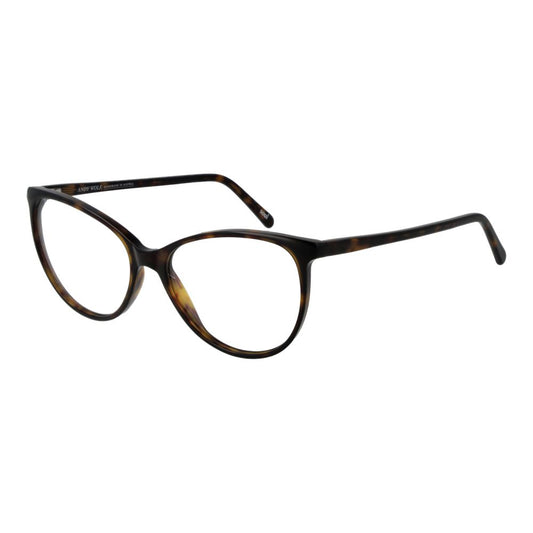 Andy Wolf Braune Unisex-Brillenfassung