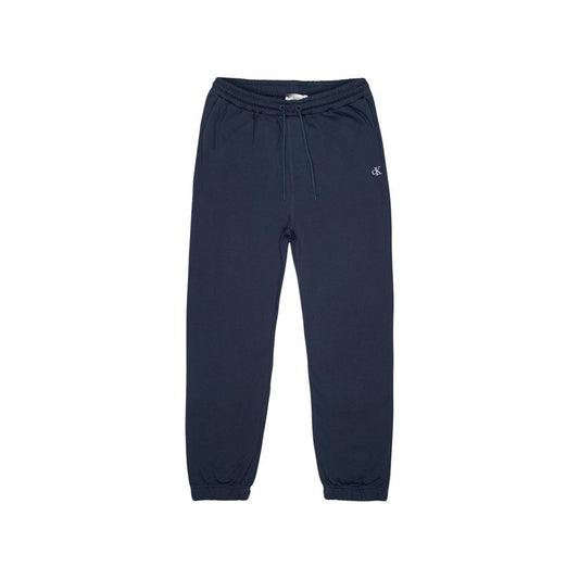 Calvin Klein Jeans – Blaue Jogginghose aus Bio-Baumwolle