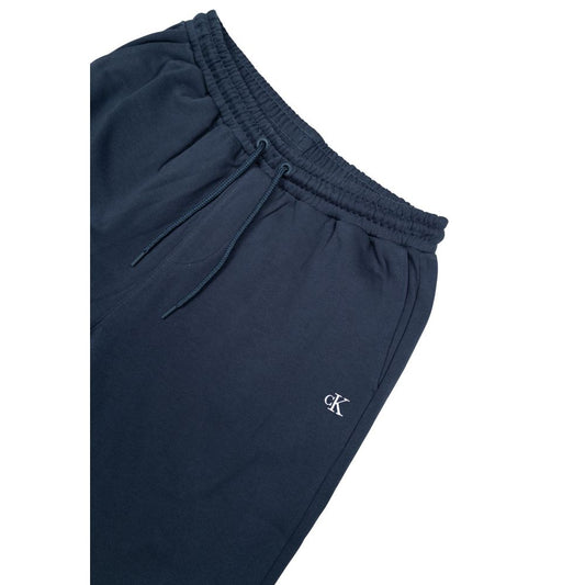 Calvin Klein Jeans – Blaue Jogginghose aus Bio-Baumwolle