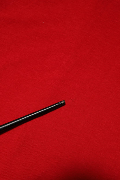 Dolce &amp; Gabbana – Lässiges T-Shirt mit Rundhalsausschnitt und kurzen Ärmeln in Rot