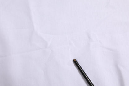 Dolce & Gabbana White Short Sleeves DG Logo Print Top T-shirt