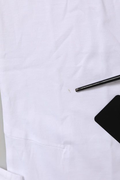 Dolce & Gabbana White Short Sleeves Crew Neck Top T-shirt