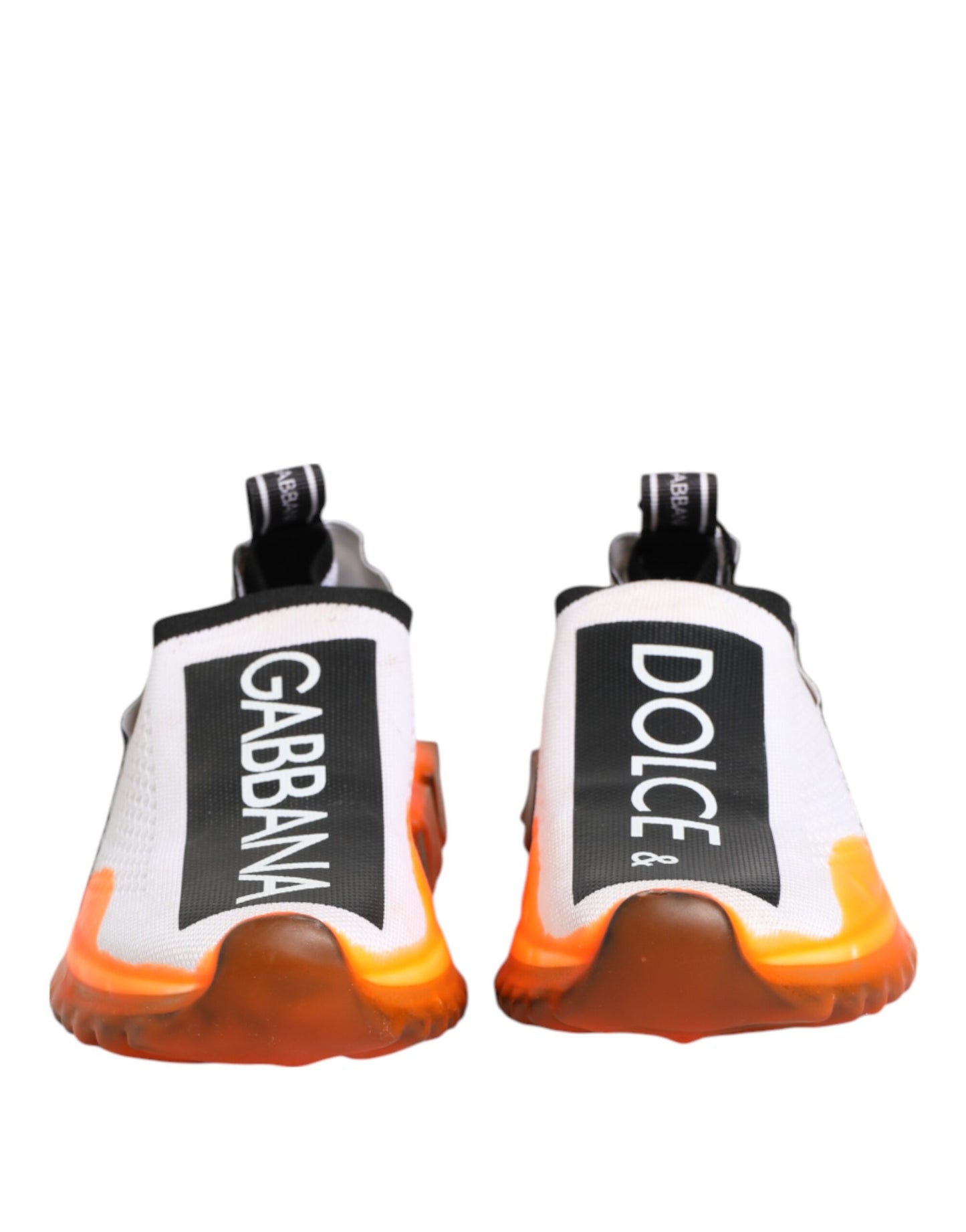 Dolce &amp; Gabbana Weiße Sorrento Slip-On Low Top Sneakers Schuhe