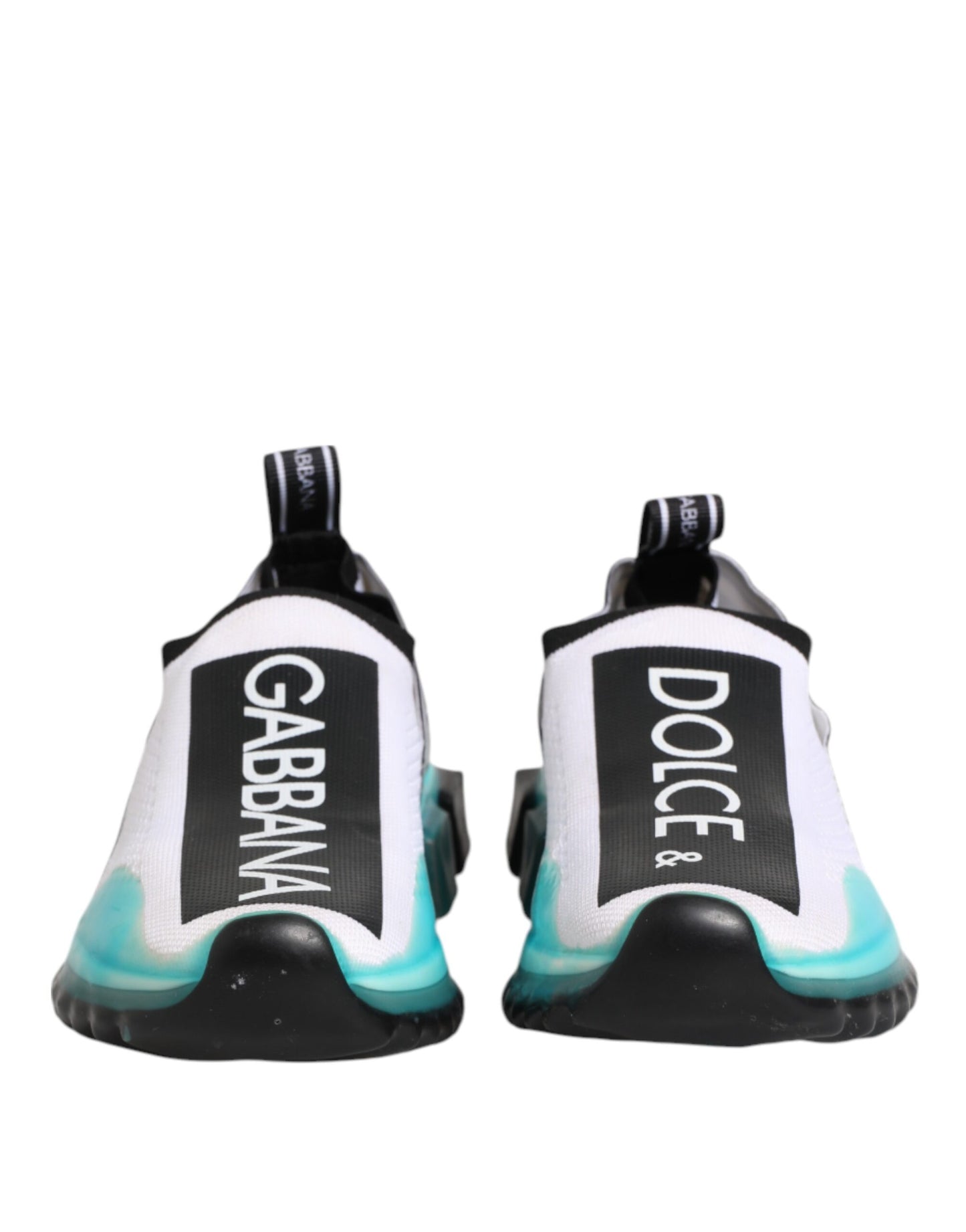 Dolce &amp; Gabbana Weiße Sorrento Slip-On Low Top Sneakers Schuhe