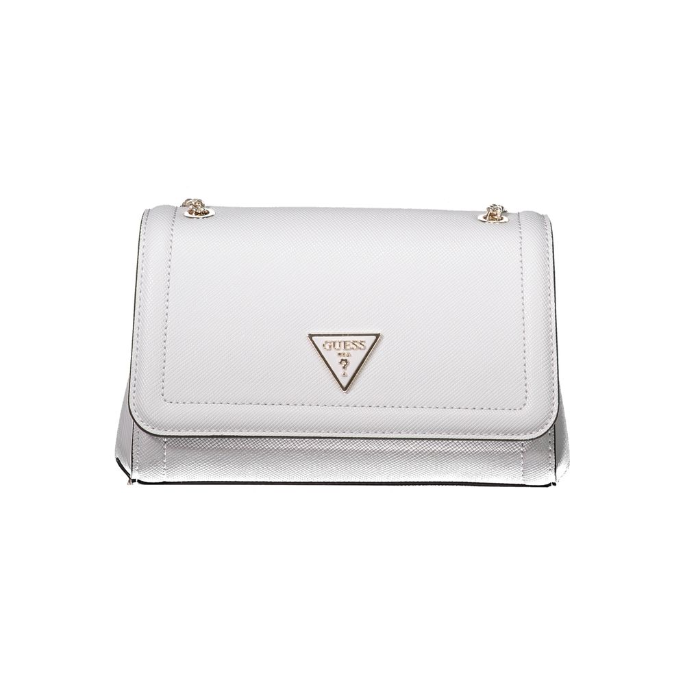 Guess Jeans – Handtasche aus Polyethylen in Grau