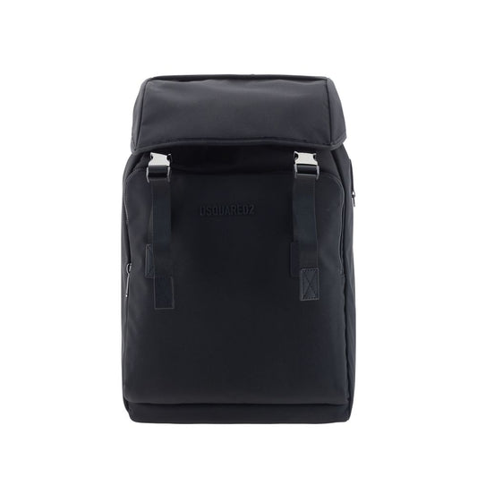 Dsquared² Rucksack aus schwarzem Nylon