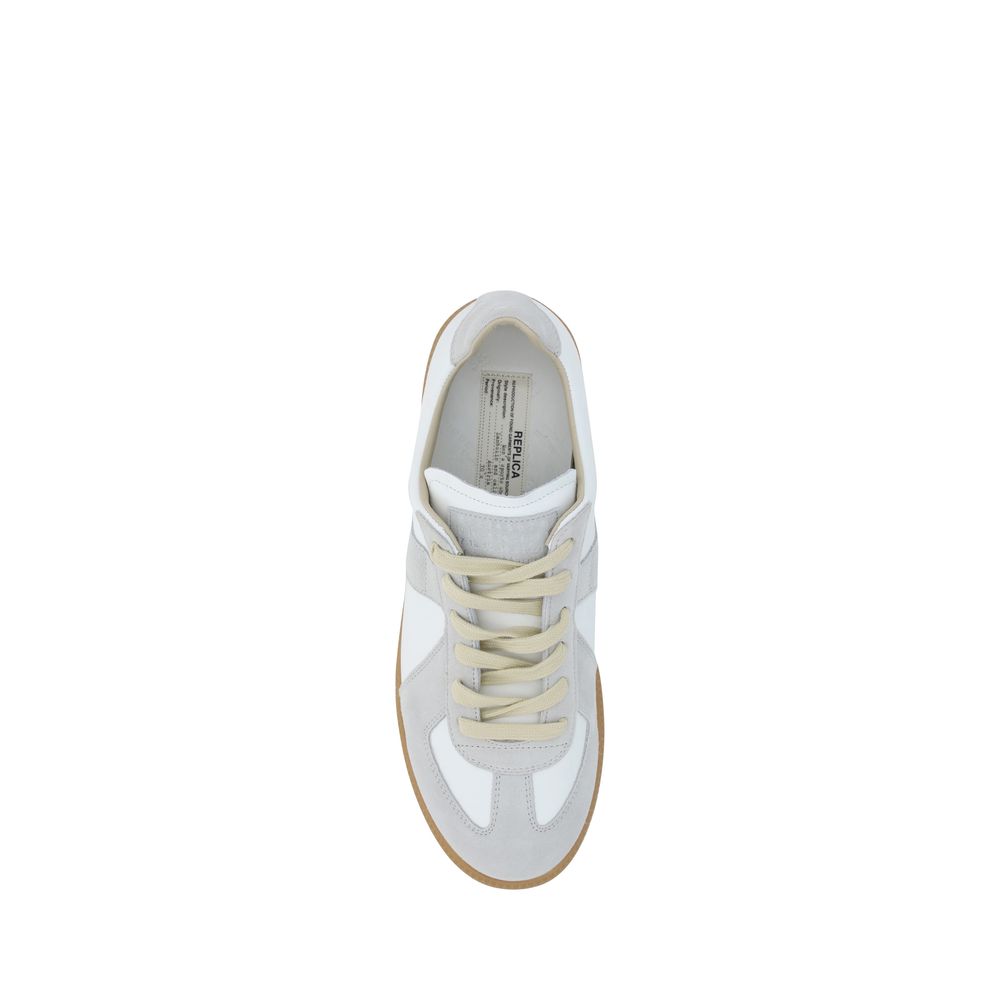 Margiela White Rubber Low Top Sneakers