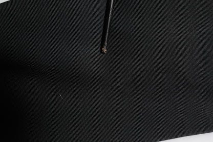 Dolce &amp; Gabbana – Schwarze, hoch taillierte, konisch zulaufende Hose aus Acetat