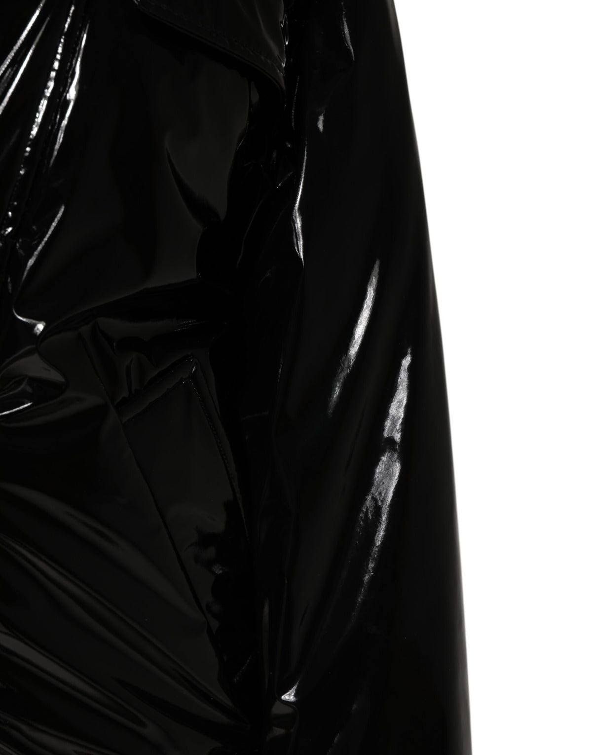 Dolce &amp; Gabbana – Schwarze Steppjacke aus Polyester