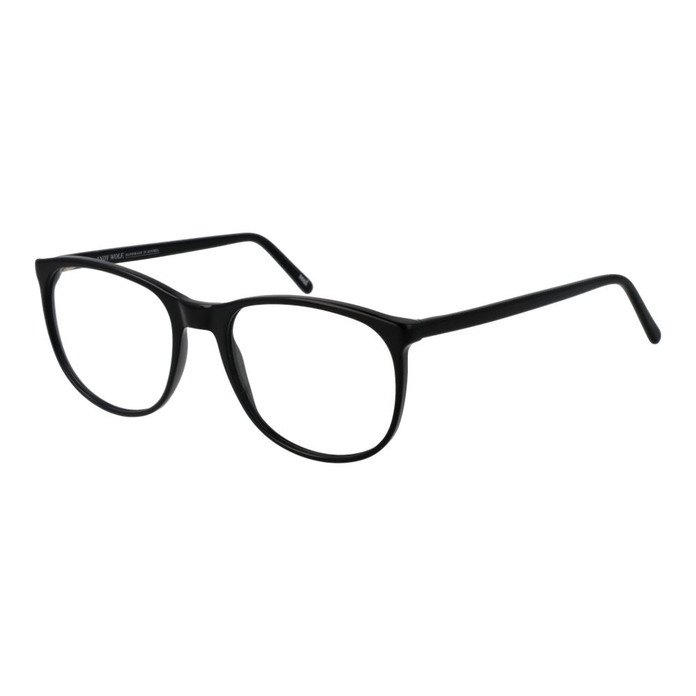 Andy Wolf Schwarze Acetat-Brille (Gestell)