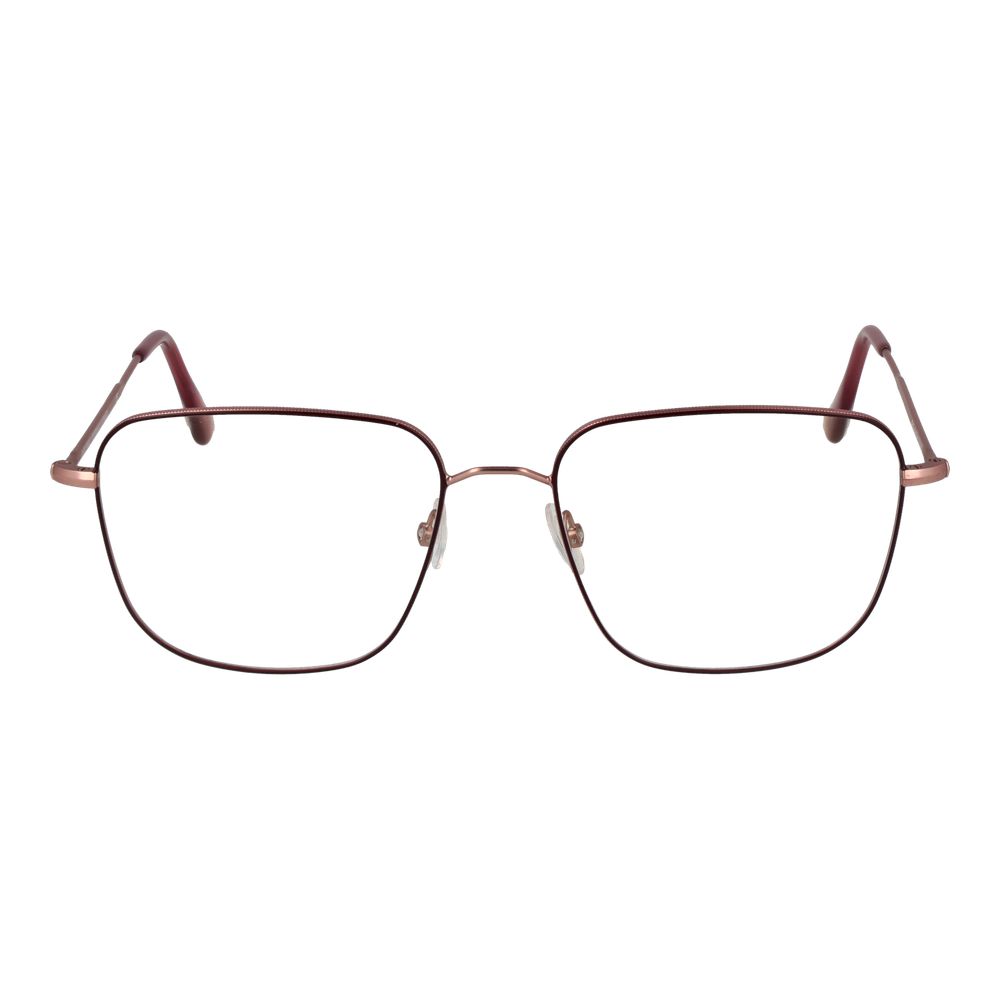 Andy Wolf Burgunderfarbene Metallbrille (Gestelle)