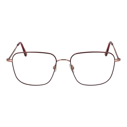 Andy Wolf Burgunderfarbene Metallbrille (Gestelle)