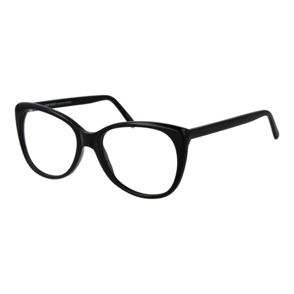 Andy Wolf Schwarze Acetat-Brille (Gestell)