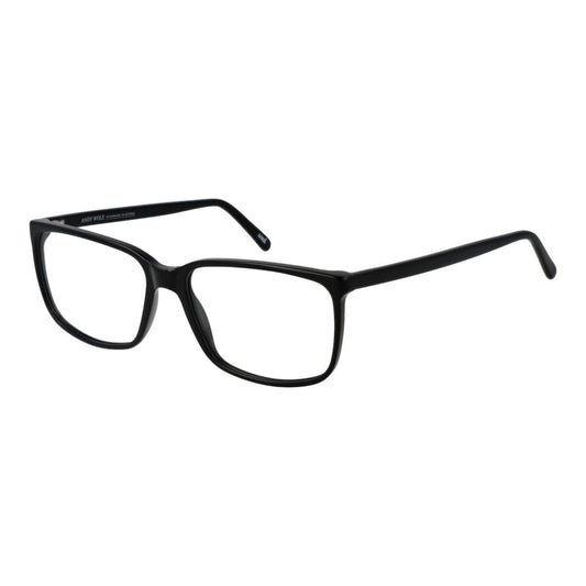 Andy Wolf Schwarze Acetat-Brille (Gestell)