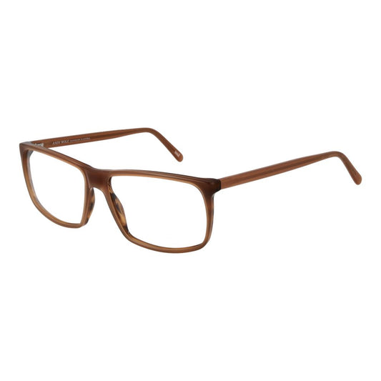 Andy Wolf Braune Acetat-Brille (Gestell)