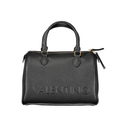 Mario Valentino Schwarze Polyethylen-Damenhandtasche