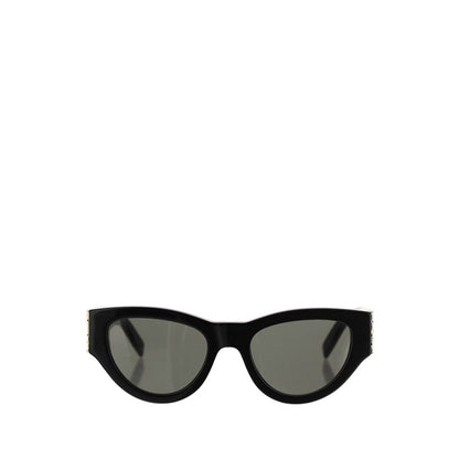 Saint Laurent Sonnenbrille aus schwarzem Acetat