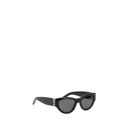 Saint Laurent Sonnenbrille aus schwarzem Acetat