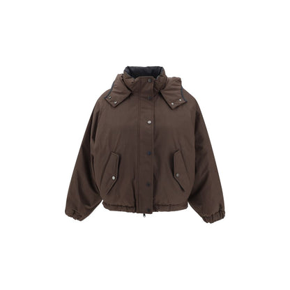 Gepolsterte Daunenjacke von Brunello Cucinelli