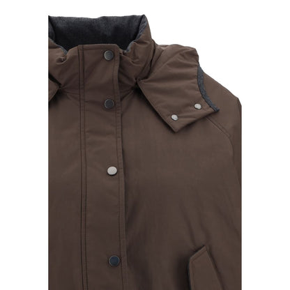 Gepolsterte Daunenjacke von Brunello Cucinelli