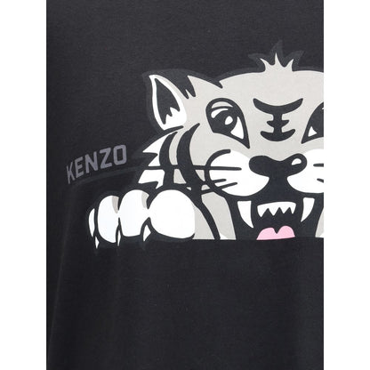 Kenzo Black Cotton T-Shirt