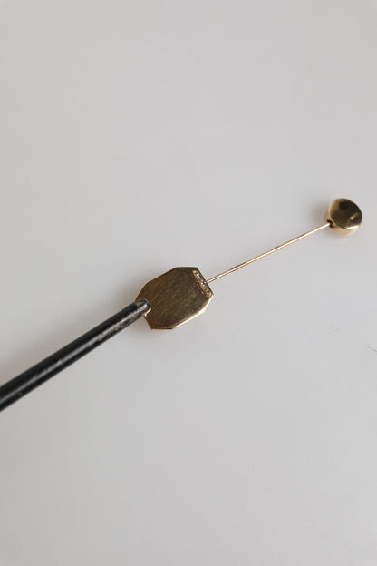 Dolce &amp; Gabbana – Halsketten-Brosche aus Sterlingsilber mit Strassverzierung