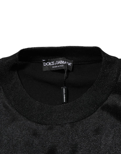 Dolce &amp; Gabbana Schwarzer Polyester-Pullover