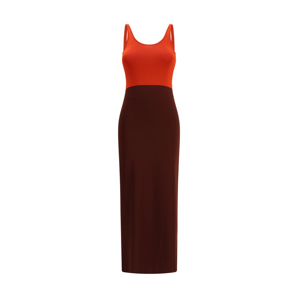 Fendi Mehrfarbiges Viskose-Freizeitkleid