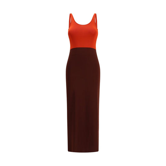 Fendi Mehrfarbiges Viskose-Freizeitkleid