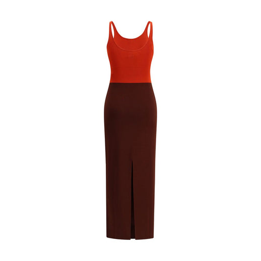 Fendi Mehrfarbiges Viskose-Freizeitkleid
