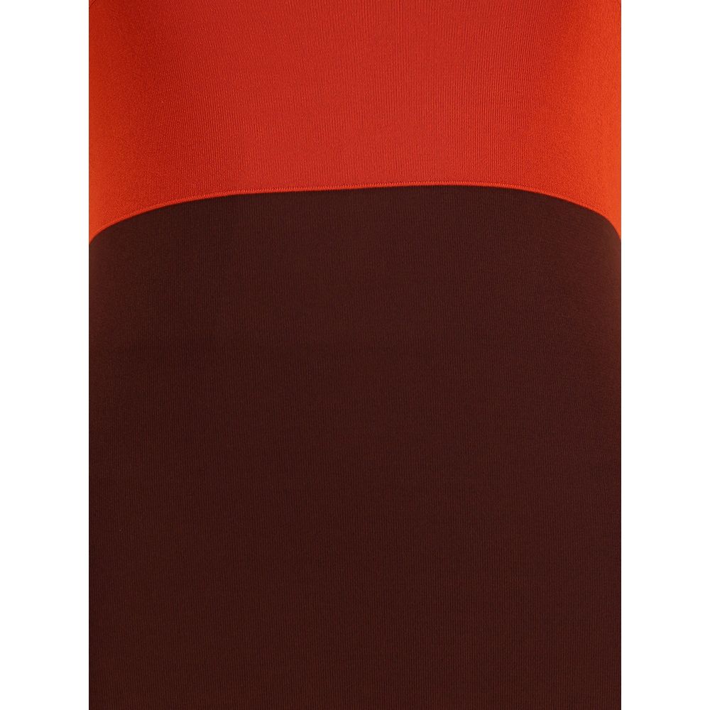 Fendi Mehrfarbiges Viskose-Freizeitkleid
