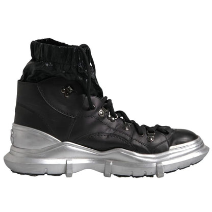 Dolce &amp; Gabbana – Schwarze Stiefeletten aus Lammleder für Herren