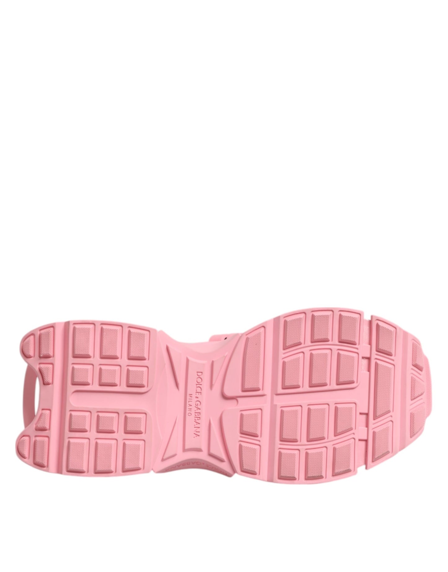 Dolce & Gabbana Pink Low Top Space Women Sneakers Shoes