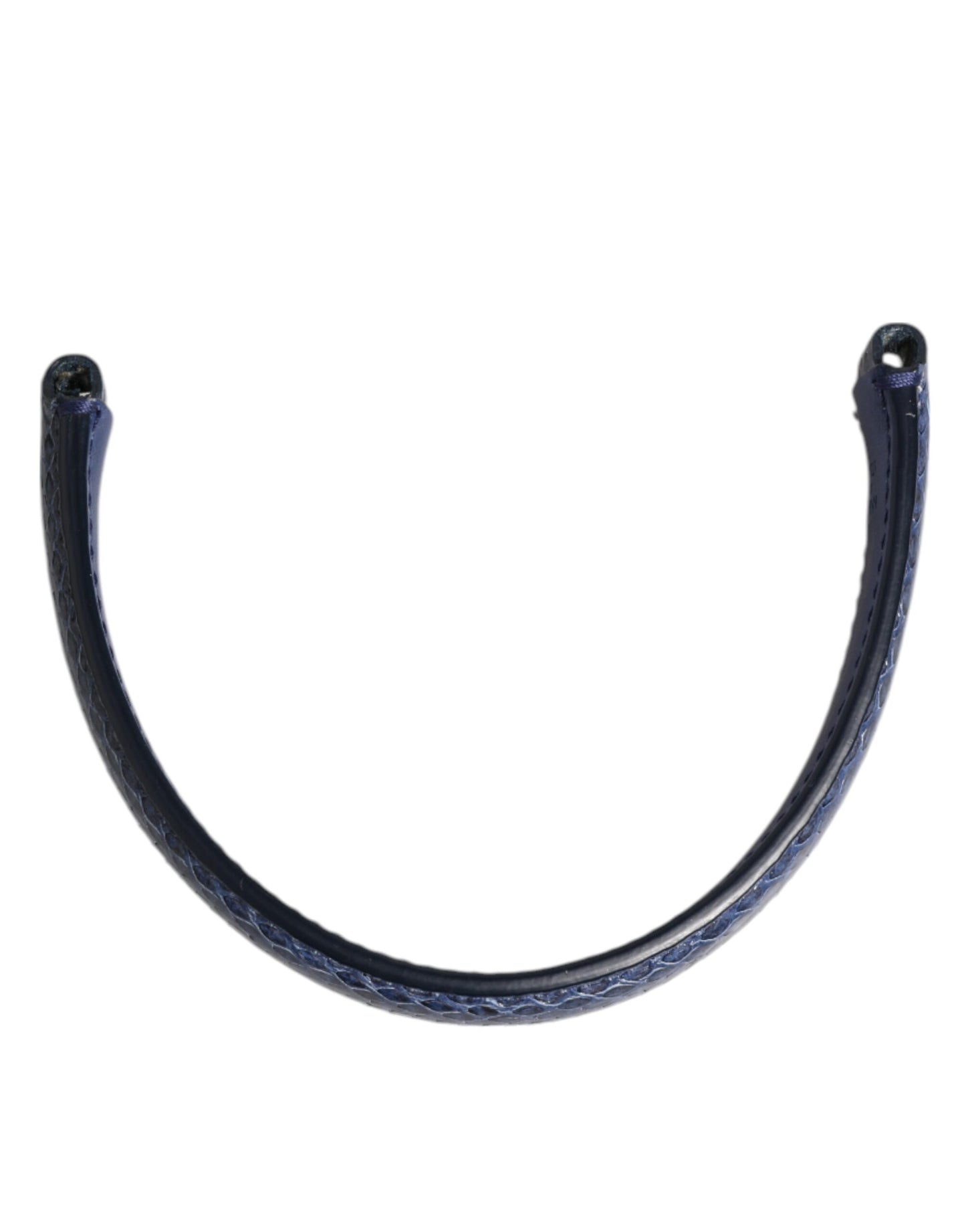 Dolce &amp; Gabbana Blauer großer Ayers-Ledertaschengriff Damen-Schultergurt