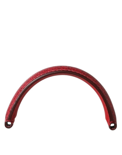 Dolce &amp; Gabbana Roter kleiner Ayers-Ledertaschengriff Damen-Schultergurt